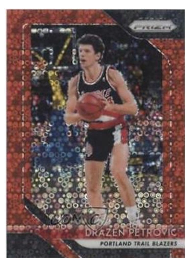 2018-19 Panini Prizm Base Set Drazen Petrovic #275 card