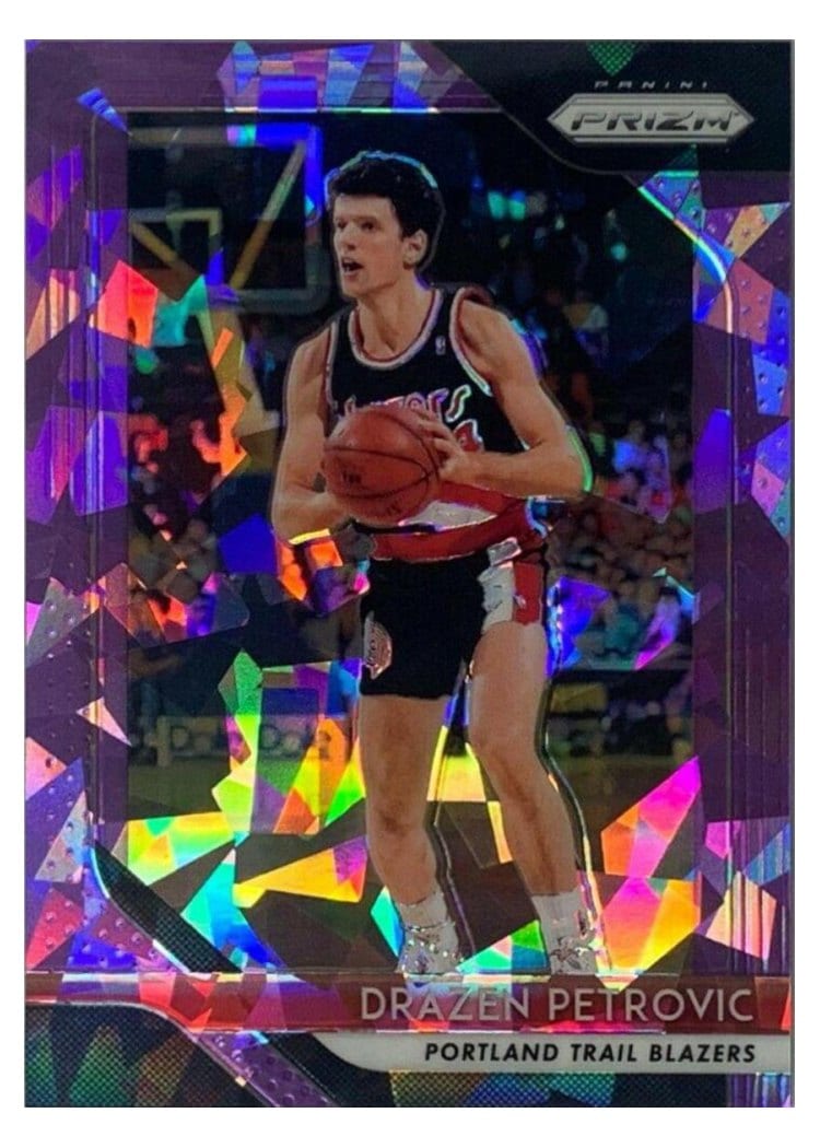 2018-19 Panini Prizm Base Set Drazen Petrovic #275 card