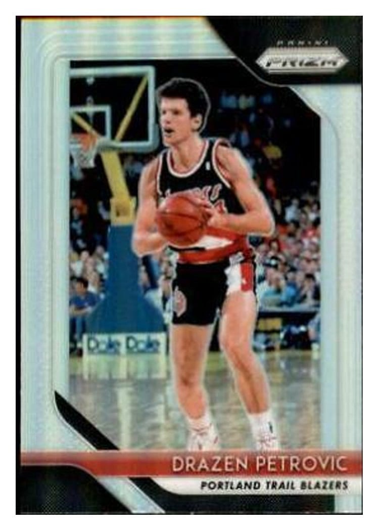 2018-19 Panini Prizm Base Set Drazen Petrovic #275 card