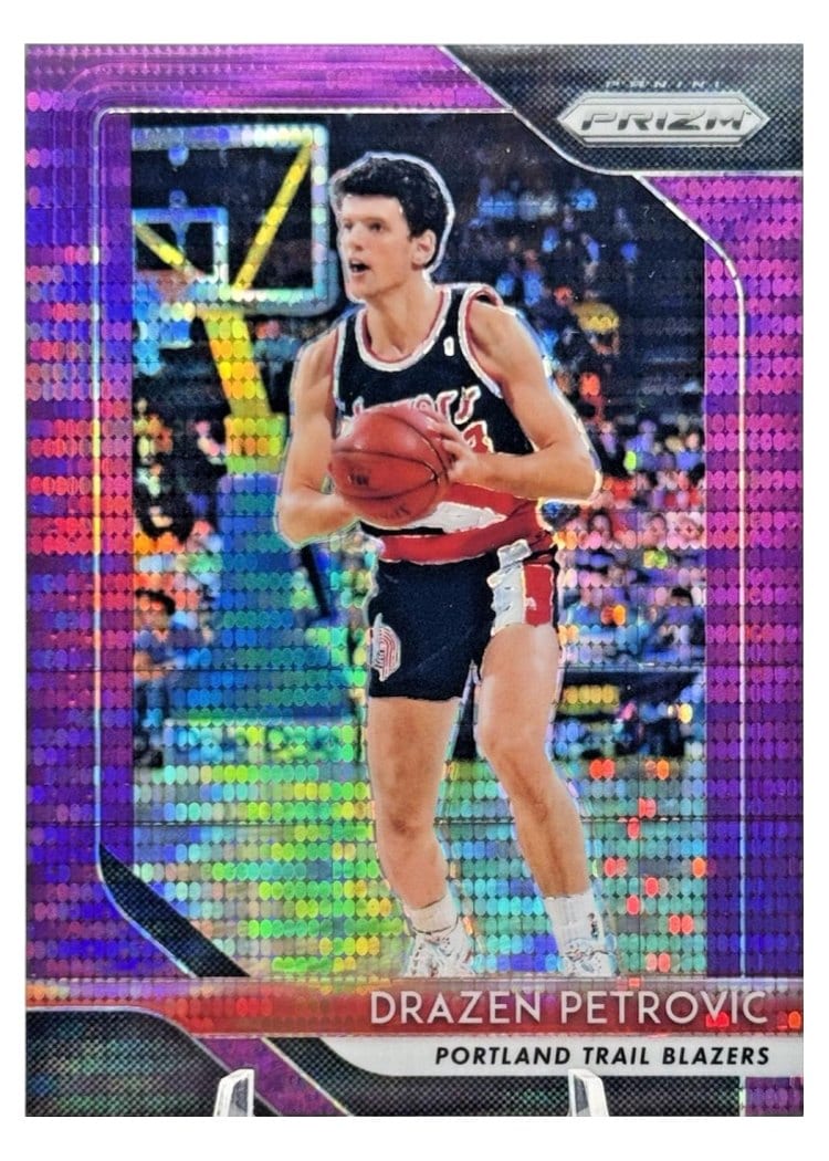 2018-19 Panini Prizm Base Set Drazen Petrovic #275 card