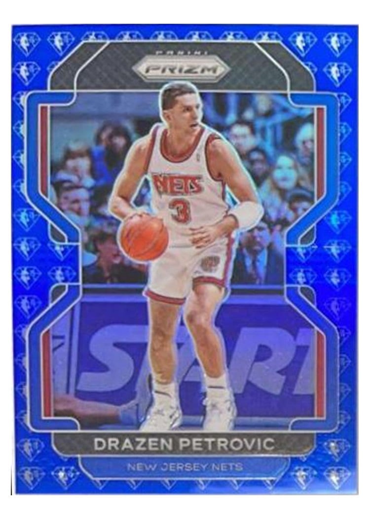 2021-22 Panini Prizm Base Set Drazen Petrovic #292 card