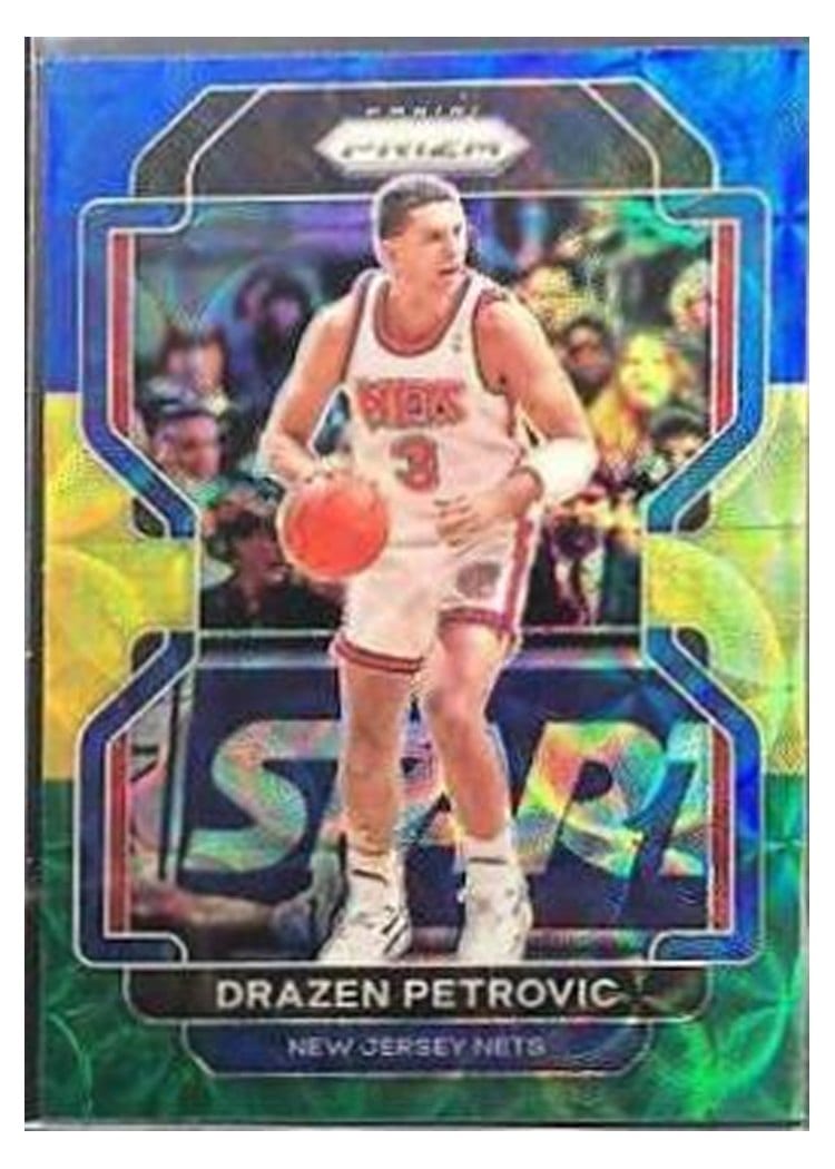 2021-22 Panini Prizm Base Set Drazen Petrovic #292 card