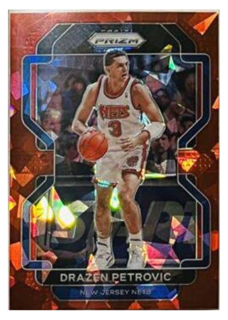2021-22 Panini Prizm Base Set Drazen Petrovic #292 card