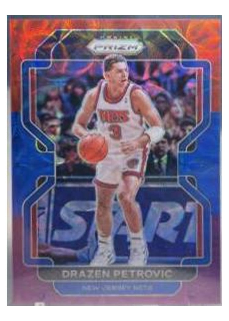 2021-22 Panini Prizm Base Set Drazen Petrovic #292 card