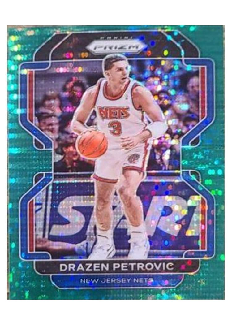 2021-22 Panini Prizm Base Set Drazen Petrovic #292 card
