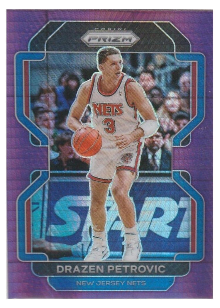 2021-22 Panini Prizm Base Set Drazen Petrovic #292 card