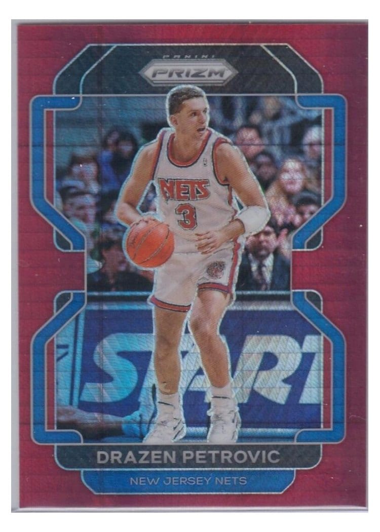 2021-22 Panini Prizm Base Set Drazen Petrovic #292 card