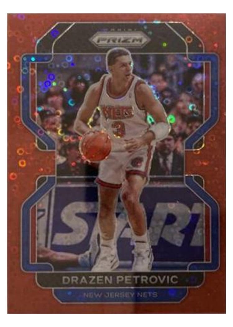 2021-22 Panini Prizm Base Set Drazen Petrovic #292 card