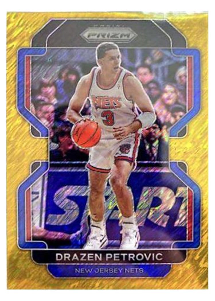 2021-22 Panini Prizm Base Set Drazen Petrovic #292 card