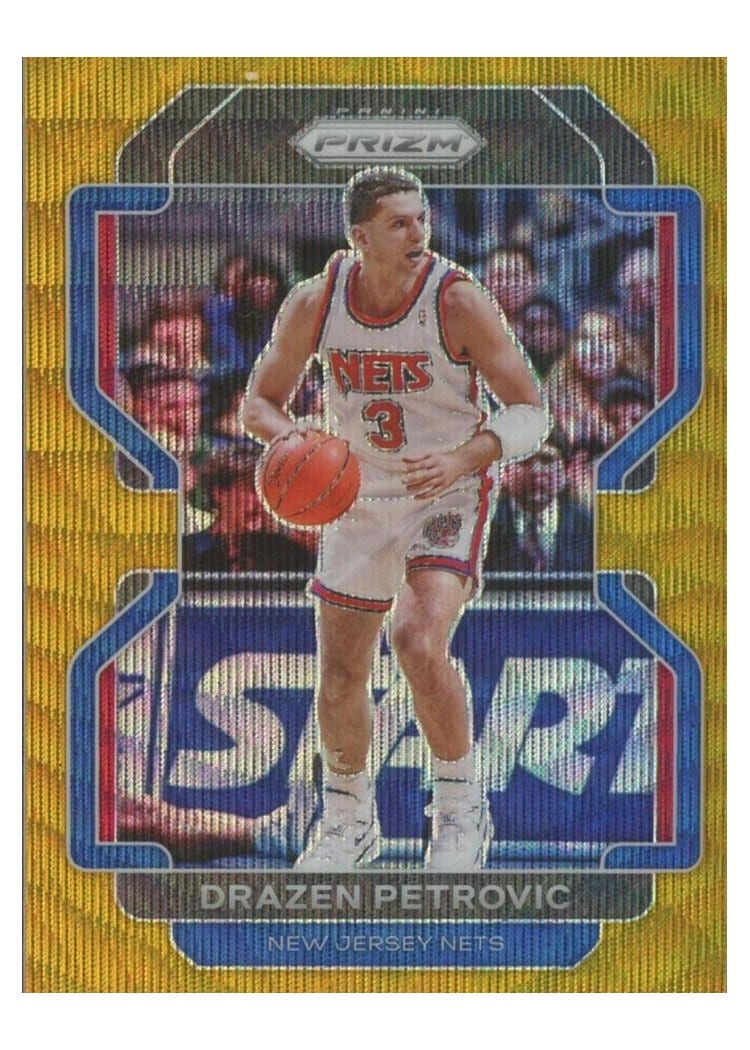 2021-22 Panini Prizm Base Set Drazen Petrovic #292 card