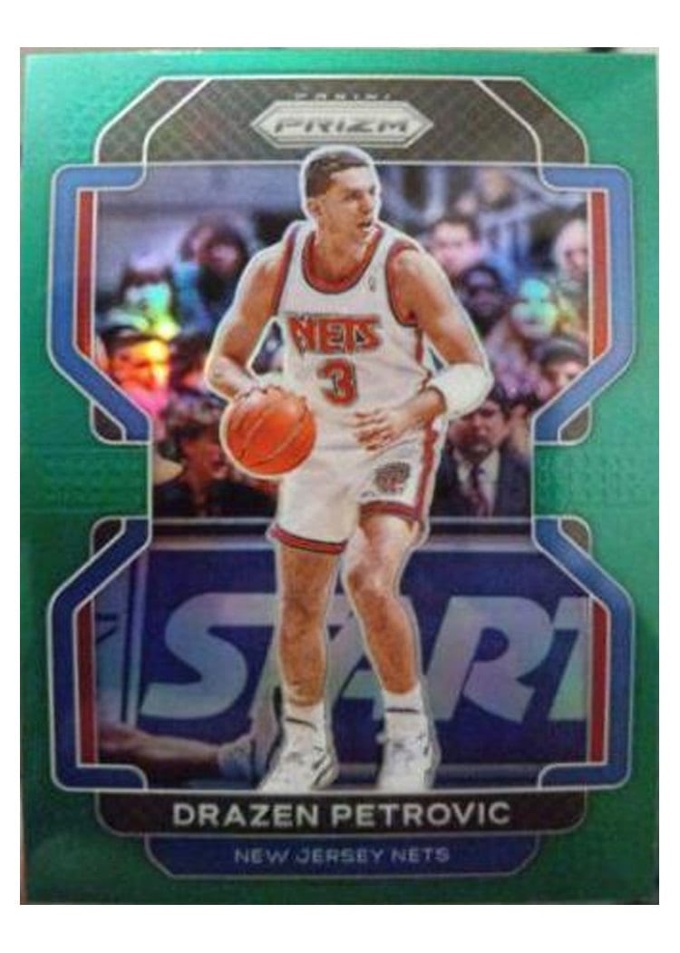 2021-22 Panini Prizm Base Set Drazen Petrovic #292 card