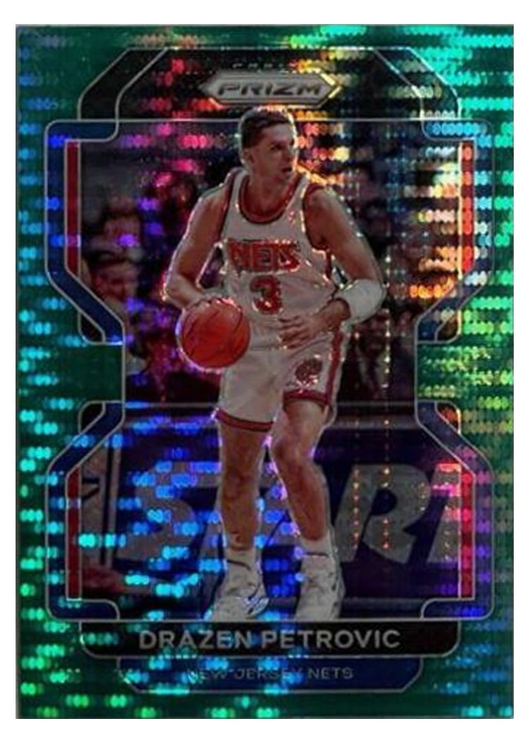 2021-22 Panini Prizm Base Set Drazen Petrovic #292 card