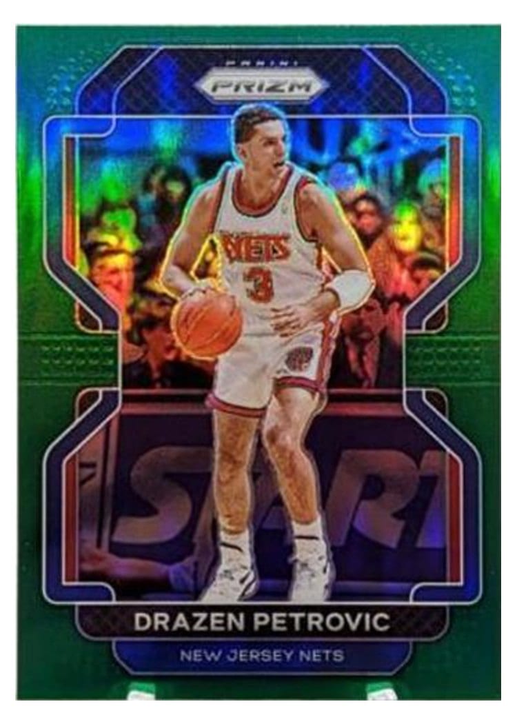 2021-22 Panini Prizm Base Set Drazen Petrovic #292 card