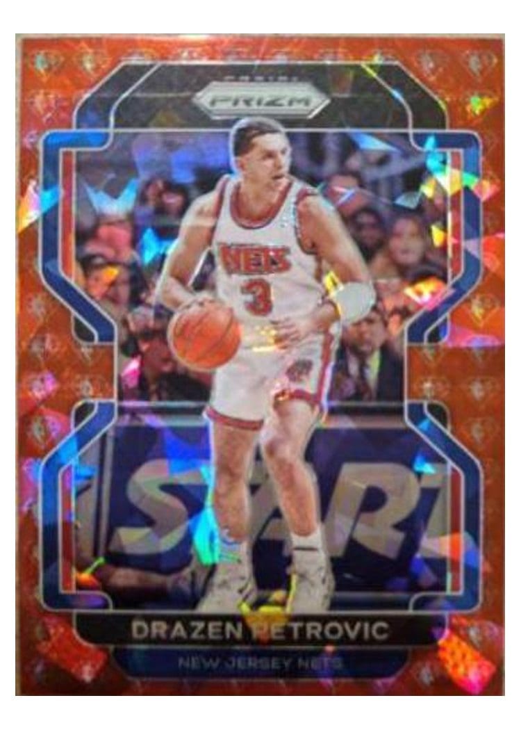2021-22 Panini Prizm Base Set Drazen Petrovic #292 card