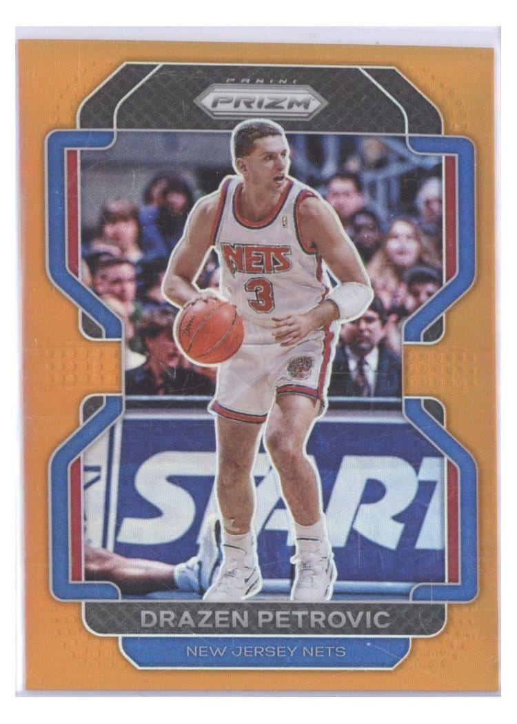 2021-22 Panini Prizm Base Set Drazen Petrovic #292 card