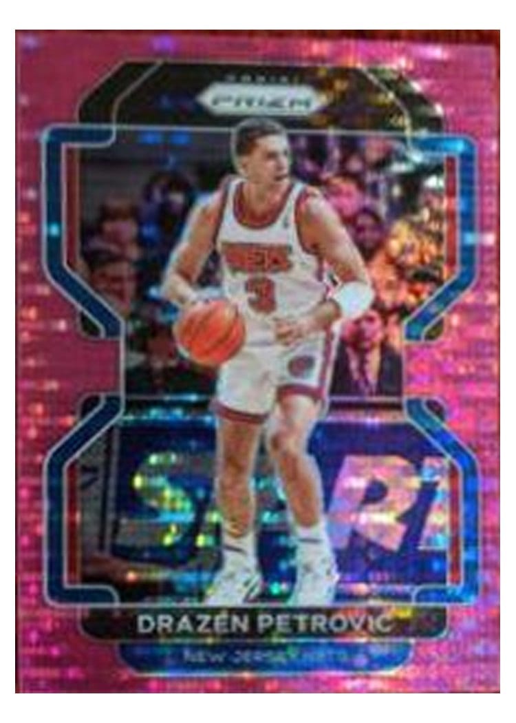2021-22 Panini Prizm Base Set Drazen Petrovic #292 card