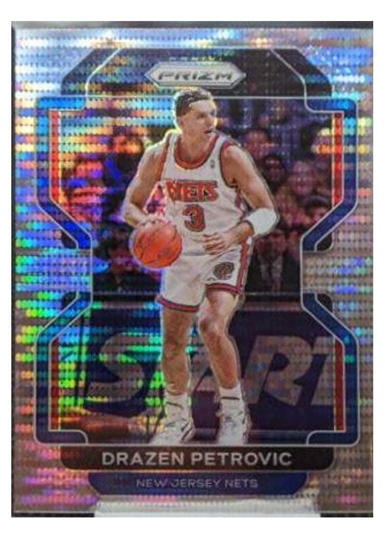2021-22 Panini Prizm Base Set Drazen Petrovic #292 card