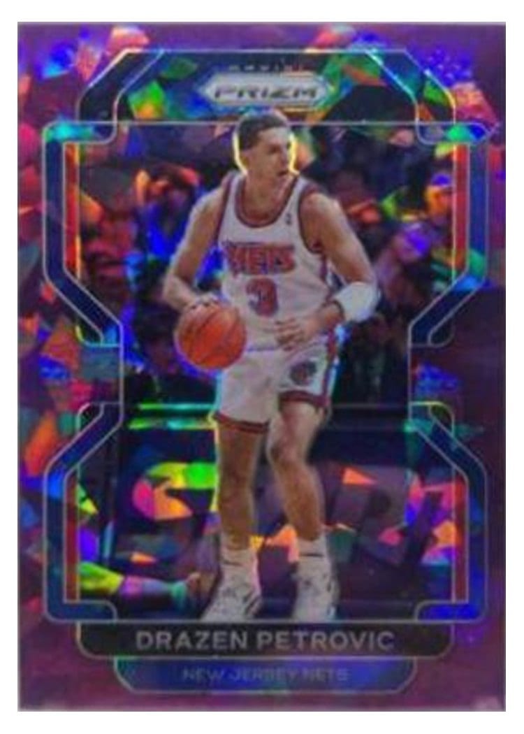 2021-22 Panini Prizm Base Set Drazen Petrovic #292 card