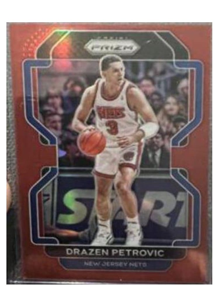 2021-22 Panini Prizm Base Set Drazen Petrovic #292 card
