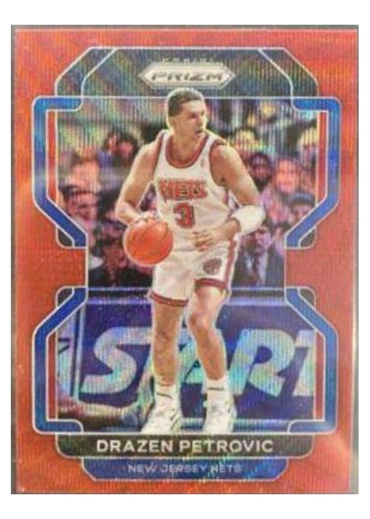 2021-22 Panini Prizm Base Set Drazen Petrovic #292 card