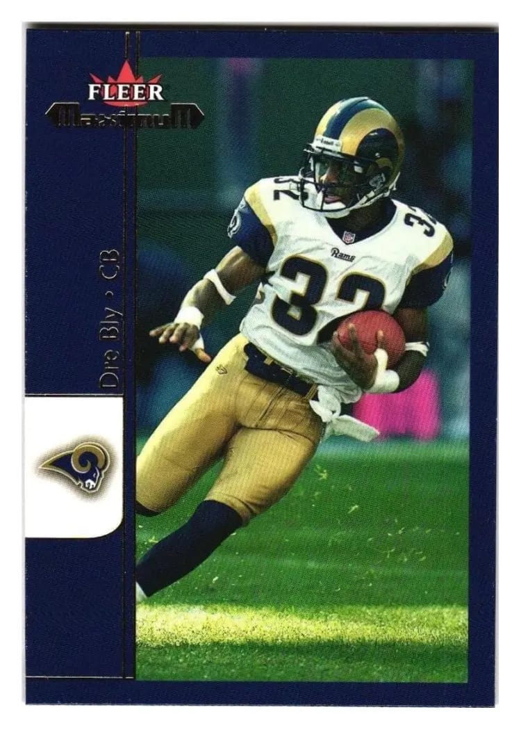 2002 Fleer Maximum Dre Bly #51 card