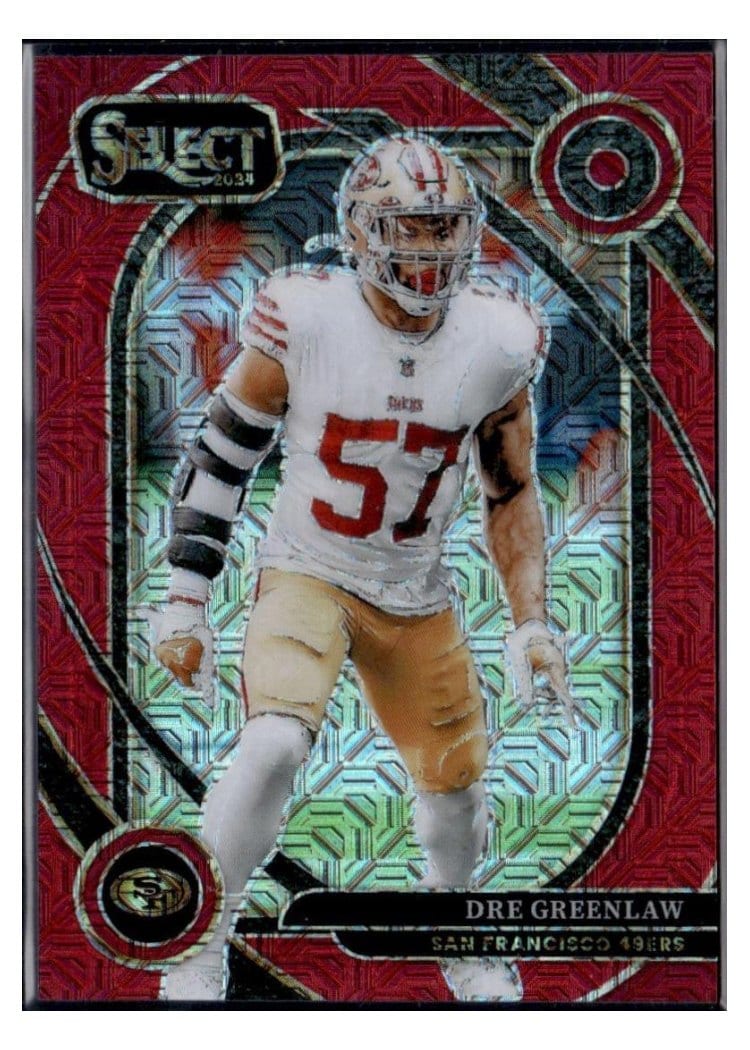 2024 Panini Select Base Set Dre Greenlaw #252 card