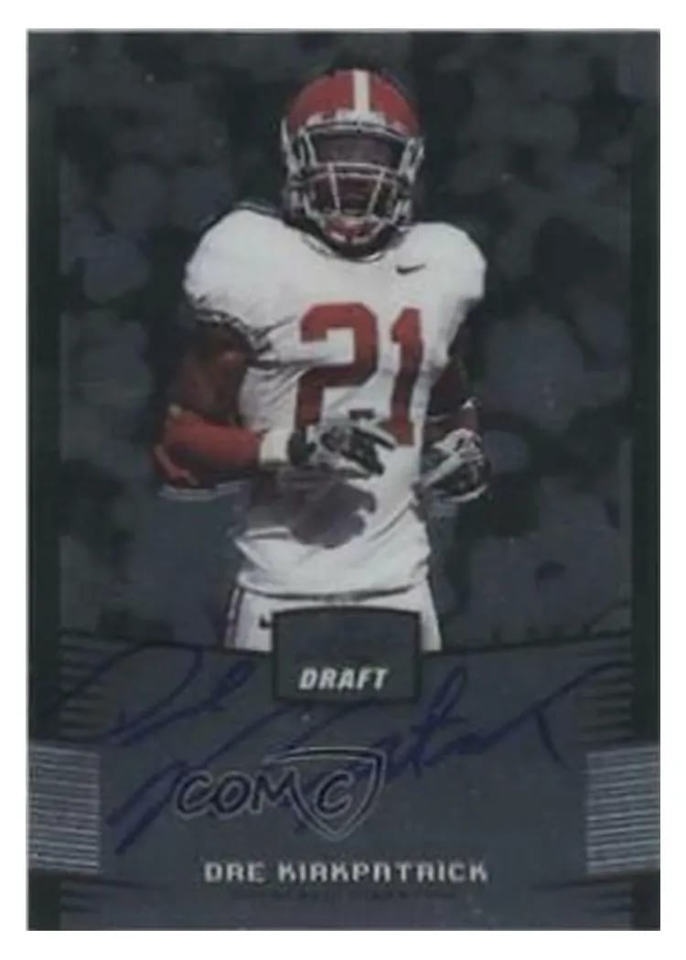 2012 Leaf Metal Draft Dre Kirkpatrick #DK1 card
