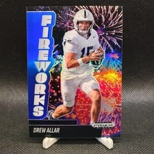2025 Panini Prizm Black Fireworks Drew Allar #13