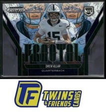 2025 Panini Prizm Black Fractal Drew Allar #21