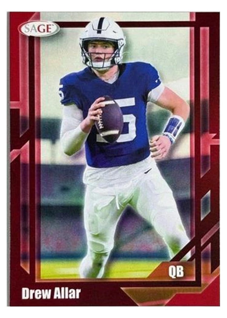 2026 SAGE Football Base Set Drew Allar #15 card