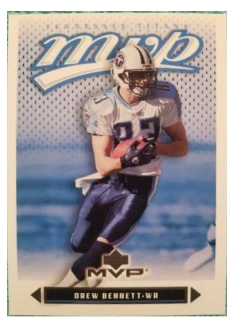 2003 Upper Deck MVP Drew Bennett #53 card