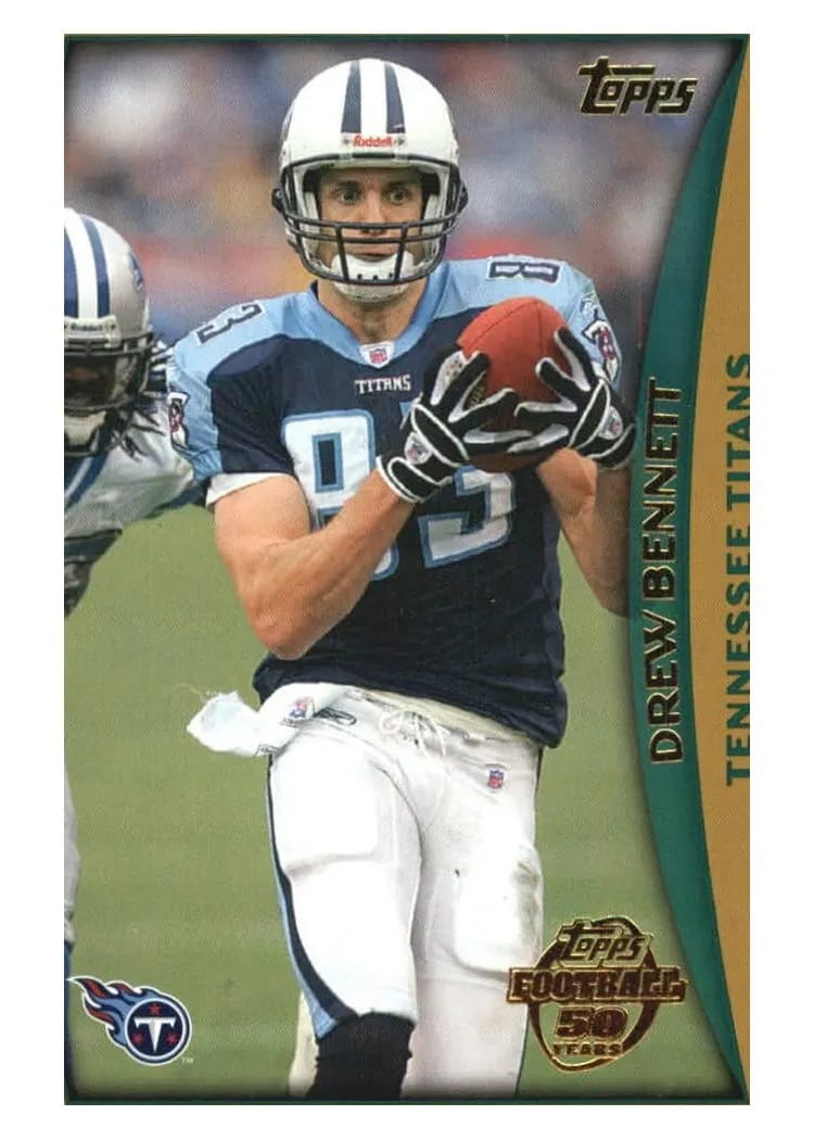2005 Topps Throwback Drew Bennett #TB43 card