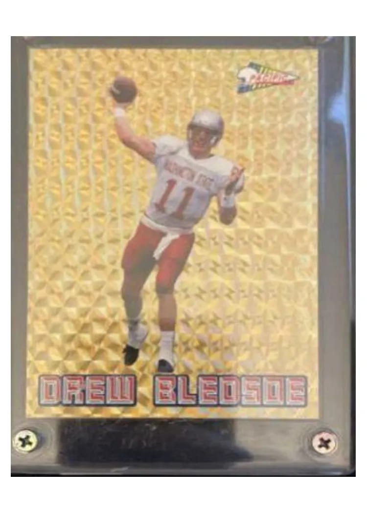1993 Pacific Prism Insert Drew Bledsoe #3 card