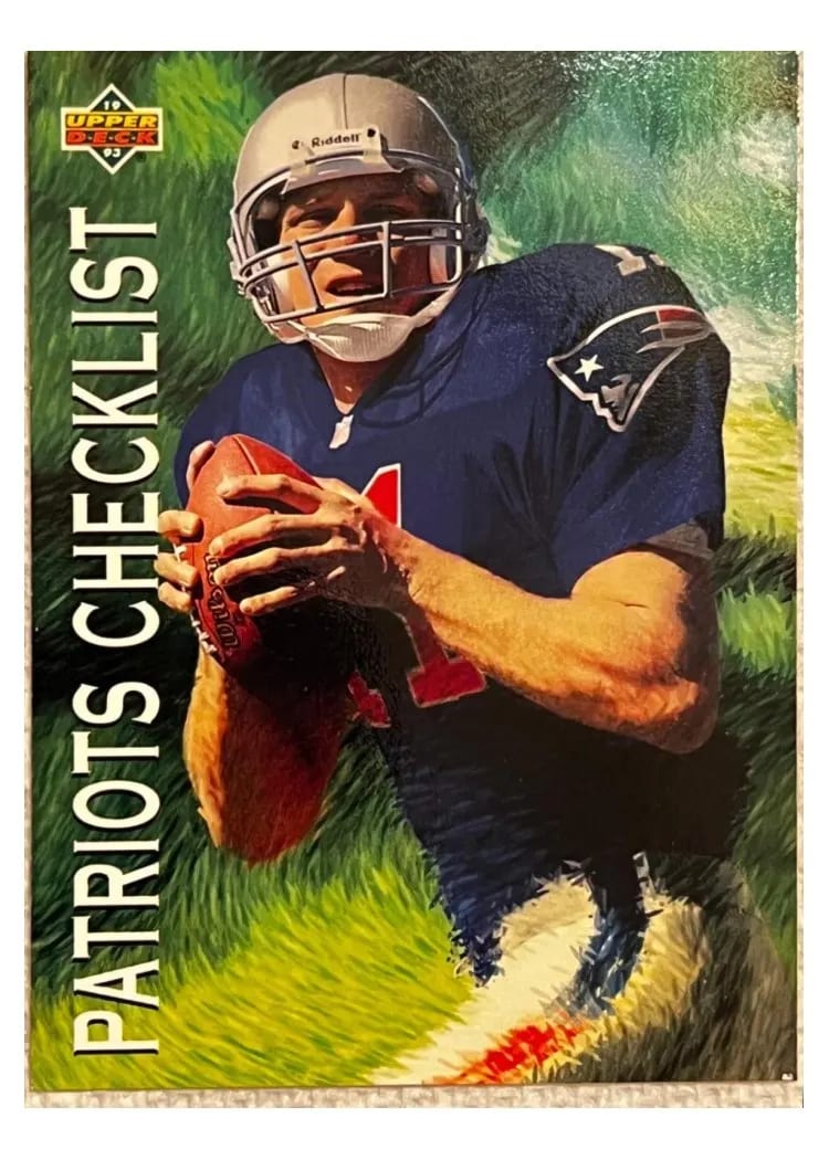 1993 Upper Deck Drew Bledsoe #83 card