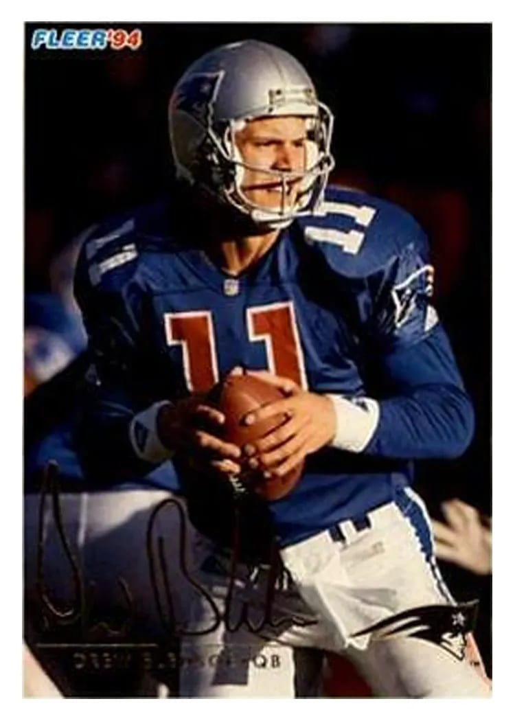 1994 Fleer Drew Bledsoe #307 card