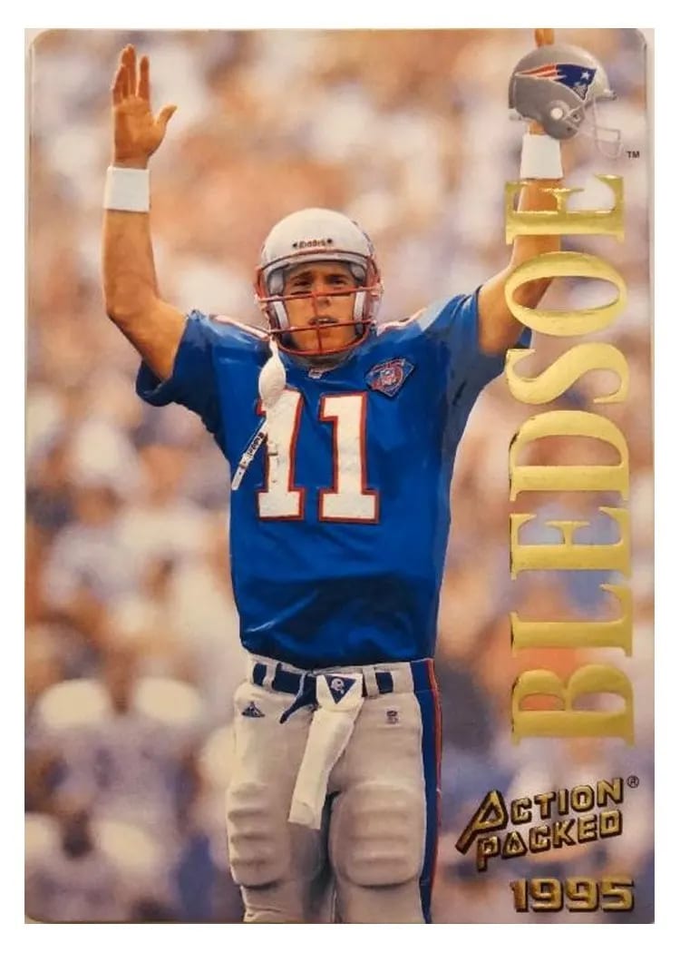 1995 Action Packed Drew Bledsoe #3 card
