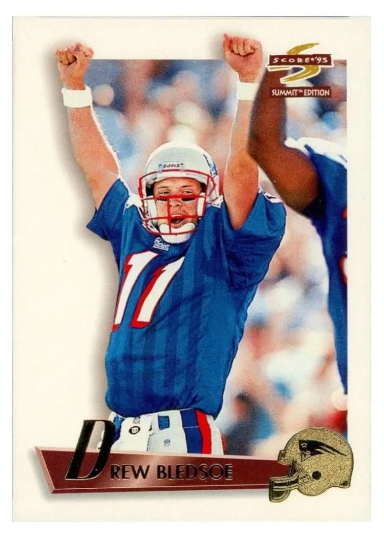 1995 Summit Drew Bledsoe #74 card