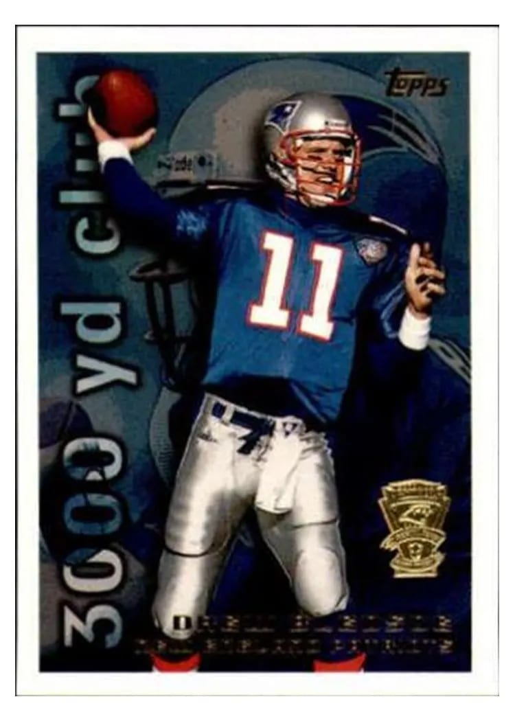 1995 Topps Drew Bledsoe #30 card