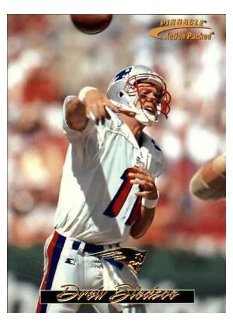 1996 Action Packed Drew Bledsoe #12 card