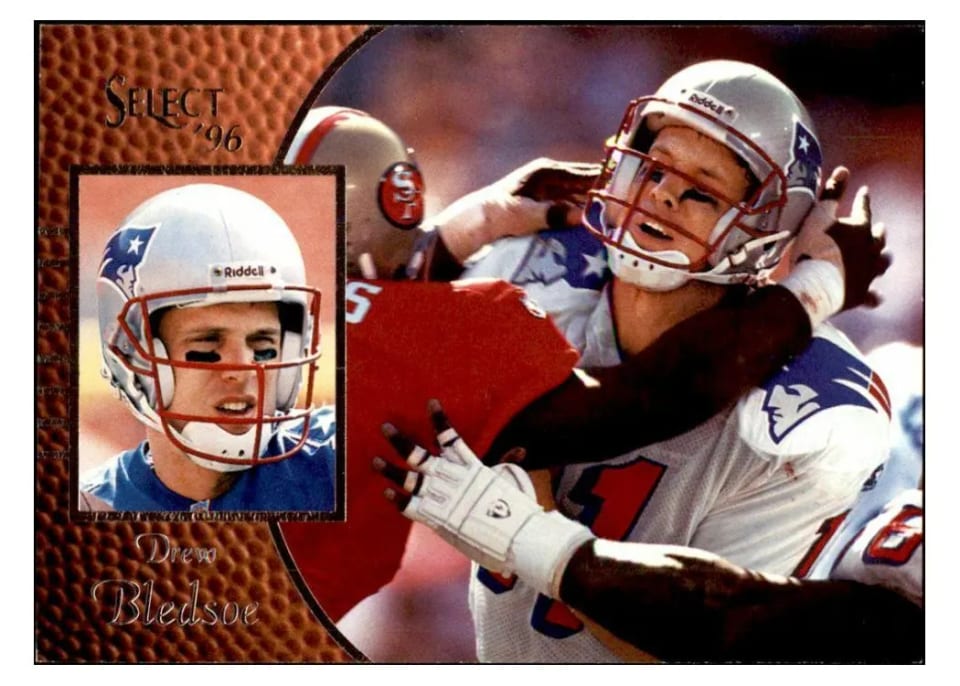1996 Select Drew Bledsoe #47 card