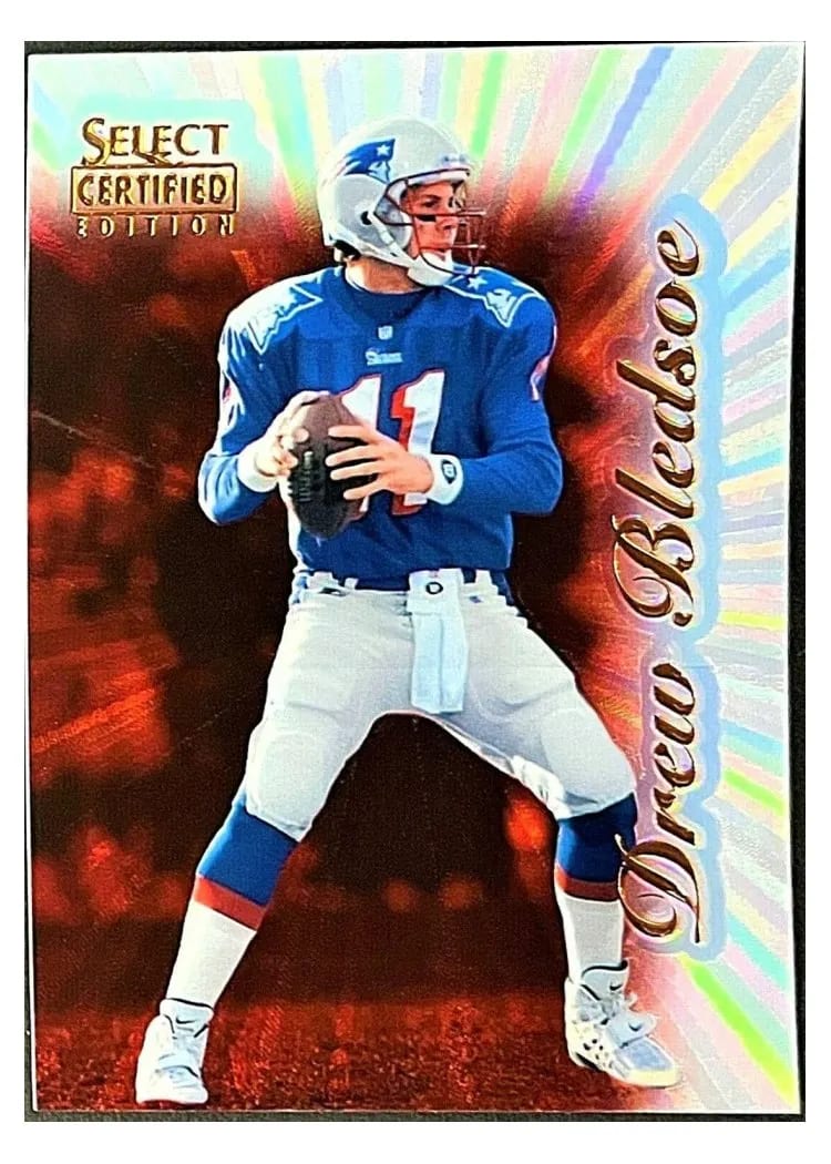 1996 Select Certified Drew Bledsoe #45 card