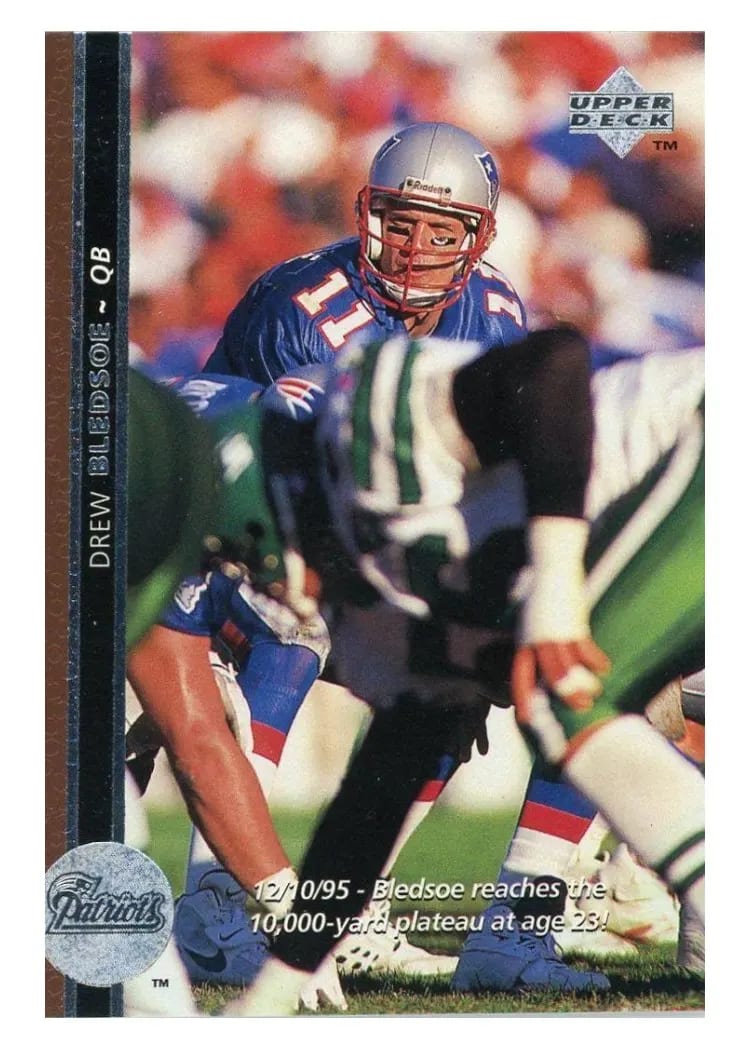 1996 Upper Deck Drew Bledsoe #78 card