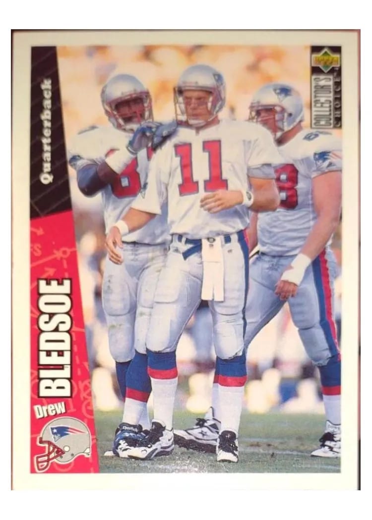 1996 Upper Deck DREW BLEDSOE #96 card