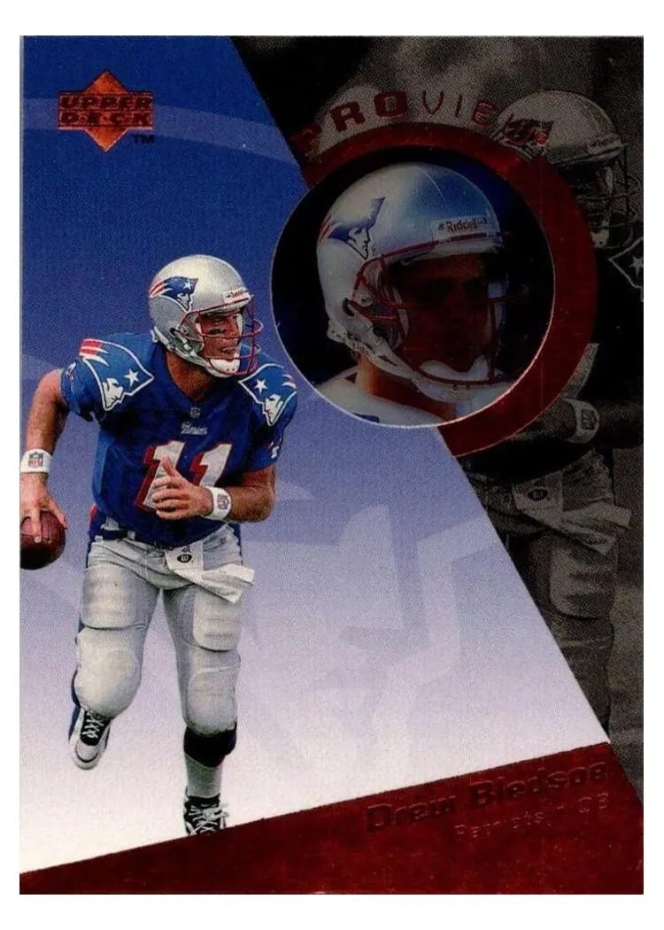 1996 Upper Deck Proview Drew Bledsoe #PV11