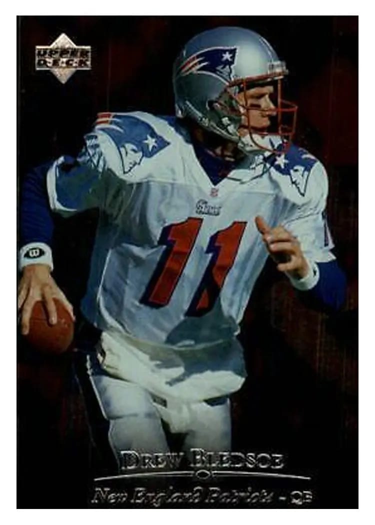 1996 Upper Deck Silver Drew Bledsoe #78 card