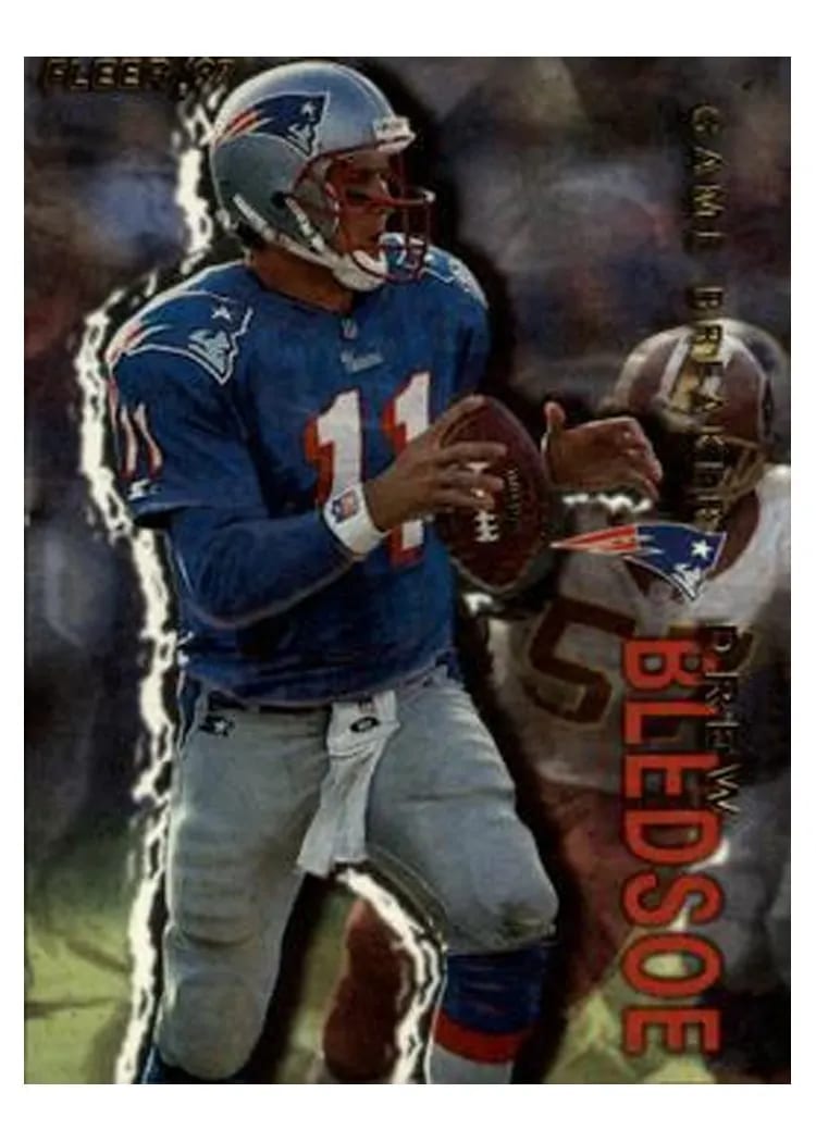 1997 Fleer Game Breakers Drew Bledsoe #3 card