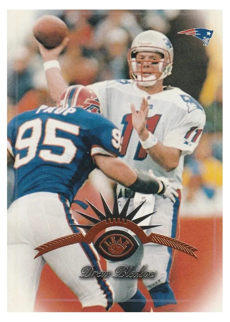 1997 Leaf Drew Bledsoe #4 card