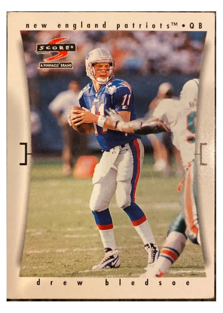 1997 Panini Score Drew Bledsoe card