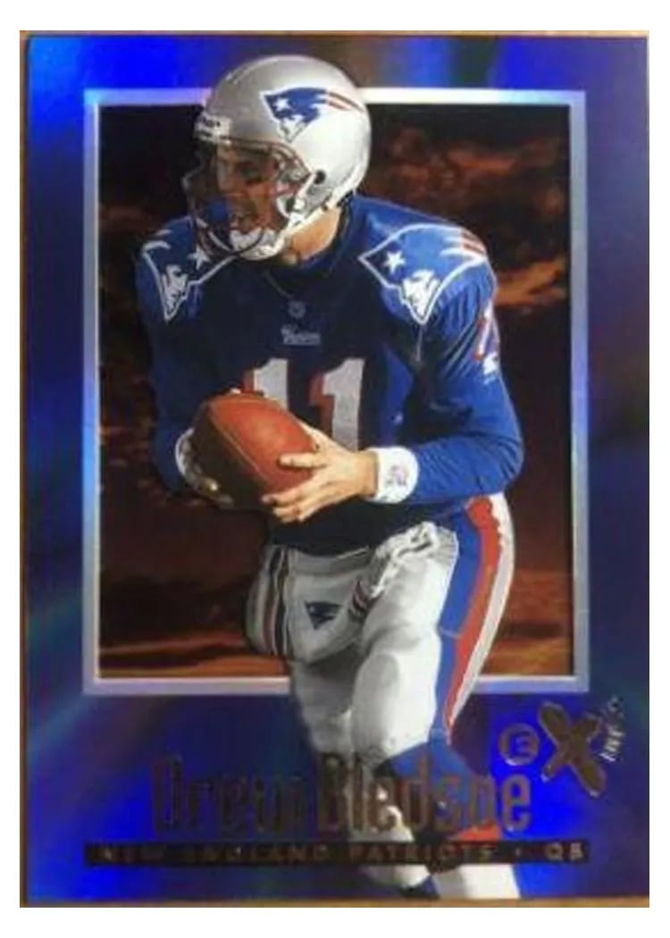 1997 Skybox E X2000 Drew Bledsoe #49 card