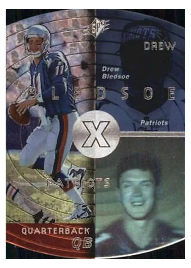 1998 SPx Drew Bledsoe #27 card